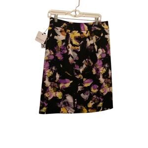 Liz Claiborne NWT Floral Printed Pencil Skirt SZ 6